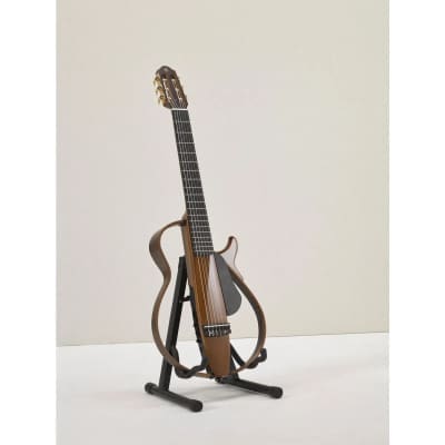 Pathologisch controleren Ruwe olie Yamaha Nylon String Silent Guitar Natural Slg-200N NT w/ Gig Bag - Victor  Litz