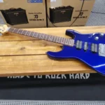 Washburn Mercury series Blue made in Korea Designed By Grover Jackson Used – Good $499 + $75 Shipping