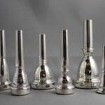Trumpet Mouthpiece silver colored all sizes 7C is the most popular for students