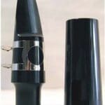 Alto Saxophone mouthpiece kit complete with mouthpiece, cap and ligature (clamp)