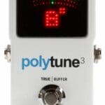 TC Electronic PolyTune 3 tuner pedal Polyphonic LED Guitar Tuner Pedal Poly Tune