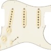 Fender Custom '69 SSS Pre-wired Stratocaster Pickguard - Parchment 3-ply 0992341509
