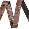 Fender Wild Faux Snakeskin Leather Strap, 2" 0990601054