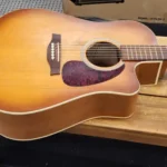 Seagull Entourage Rustic Cw Qi Sunburst acoustic electric guitar made in Canada Used – Fair $359.99 + $75 Shipping