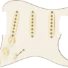Fender Tex-Mex SSS Pre-wired Stratocaster Pickguard - Parchment 3-ply 0992343509