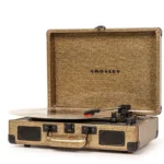 Crosley 100th Anniversary Cruiser Deluxe Turntable Limited Edition Gold