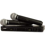 Shure BLX288/PG58 Wireless Dual Vocal System with two PG58 Handheld Transmitters