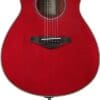 Yamaha FSC-TA TransAcoustic Concert Cutaway Ruby Red - Image 3