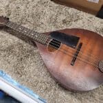 Harmony H42 A Style Mandolin 1950s Burst Price $299