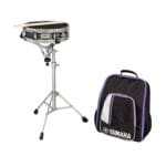 Yamaha SK285 snare drum back pack kit with free rolling wheel cart