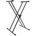 Keyboard stand double braced keyboard stands