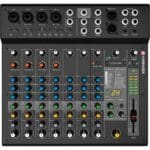 Harbinger LX12 12-Channel Analog Mixer With Bluetooth, FX and USB Audio