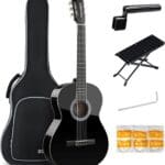 Donner classical guitar package deal in black buy one get 2nd at 1/2 price