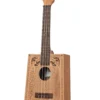 Kala Victorian Cigar Box Concert Ukulele - Natural - Image 3
