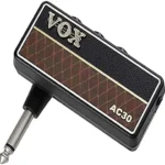 Vox AP2-AC amPlug 2 AC30 Battery-Powered Guitar Headphone Amplifier – Black / Brown Diamond