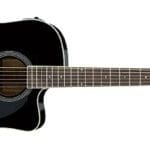 Ibanez PF15ECEBK Series Acoustic-Electric Guitar Black Price $249.99