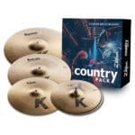 Zildjian K0801C K Series Country Box Set 15/17/19/20″ Cymbal Pack – Traditional Price $1,319.95