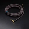 Boss BIC-P18A 1/4" TS Straight to Right-Angle Instrument Cable - 18' - Black