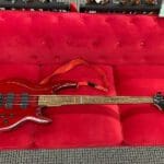 ESP LTD B-104 Bass Guitar – Trans Red Price $249.99