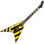 Washburn Michael Sweet Stryper Parallaxe PXV Electric Guitar – Black / Yellow Price $1,519 1/2 price damaged