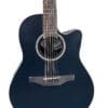 Ovation AB2412-5S Applause Standard Mid-Depth Cutaway 12-String Acoustic-Electric Guitar - Satin Black Price $415 - Image 2