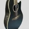 Ovation AB2412-5S Applause Standard Mid-Depth Cutaway 12-String Acoustic-Electric Guitar - Satin Black Price $415 - Image 3
