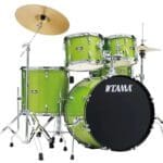 Tama Stagestar 5-piece Complete Drum Set – Lime Green Sparkle *CALL FOR SHIPPING QUOTE Price $659.99