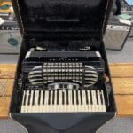 Excelsior Symphony Citation Electric Accordion with Case 1960’s – Black Price $1,999.99