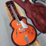 Gretsch G6119BO Broadkaster Bass with Case Orange Used $1799 plus $75 Shipping