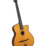 Gitane DG-255 Professional Gypsy Jazz Guitar with Deluxe Gig Bag – Natural