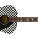 Fender FSR Tim Armstrong Hellcat Acoustic Guitar Checkerboard 0971752088