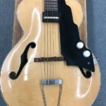 National New Yorker vintage archtop guitar model 1120 50’s – Natural