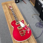 Gretsch G5434TG 2016 – Red and White electric guitar with Bigsby