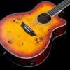 Washburn Deep Forest Burl ACE Acoustic/Electric Guitar - Amber Fade DFBACEA - Image 3
