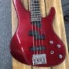 Washburn XB-200 Bass Guitar - Dark Red - Image 3