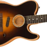 Fender Acoustasonic Player Telecaster Electric Guitar (with Gig Bag) Shadow Burst 0972213260