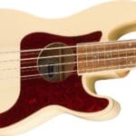 Fender Fullerton Precision Bass Uke 0970583505 – Olympic White ukulele bass