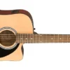 Fender FA-125CE Walnut Fingerboard - Natural FA125CE - Image 4