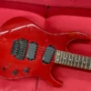 Hamer USA Diablo Electric Guitar 1990s - Transparent Red with Lace Sensors
