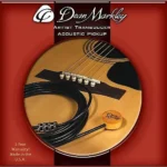 Dean Markley DM3000 Artist Transducer Acoustic Guitar Pickup, ukulele, violin, mandolin, banjo, cello, bass, etc.