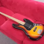 Fender USA Jazz Bass body MIM Roasted Maple Neck Parts Bass – Three tone Sunburst Used $799