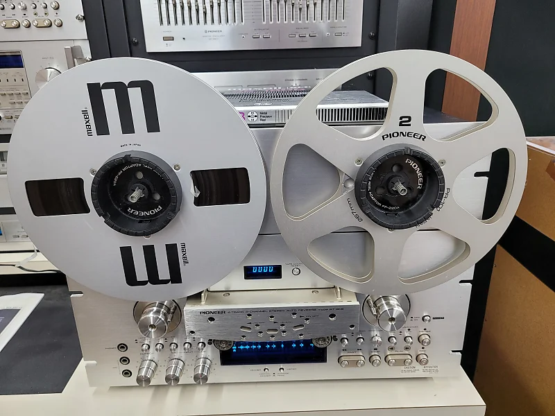 Pioneer RT-909 10 Reel to Reel Tape Recorder 1980s - Silver $2399