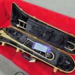 King 606 Student Model Tenor Trombone Clear-Lacquered Brass 50% OFF