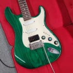G&L USA Legacy “Strat” HSS 1990s – Transparent Green Used $999.99 + $75 Shipping