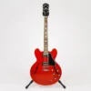 Epiphone ES-335 Figured Semi-Hollow Electric Guitar - Cherry with Bag - Image 3