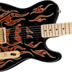 Fender James Burton Artist Series Signature Telecaster – Red Paisley Flames