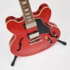 Epiphone ES-335 Figured Semi-Hollow Electric Guitar - Cherry with Bag - Image 11