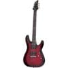 Schecter C-6 Plus Electric Guitar - Transparent Cherry Burst - Image 2