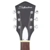 Silvertone Classic 1423-BGF Solid-Body Electric Guitar - Black/Gold Flake Finish - Image 7