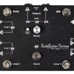 EarthQuaker Devices Swiss Things Pedalboard Reconciler – Black and White Print